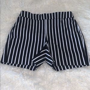 striped shorts